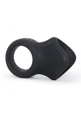 VCOOTS Anneau de Verrouillage en Silicone Extensible Doux et Confortable pour Homme Noir -35