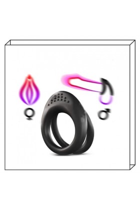 YierM Anneau pour Hommes à retardement, Anneau en Silicone imperméable