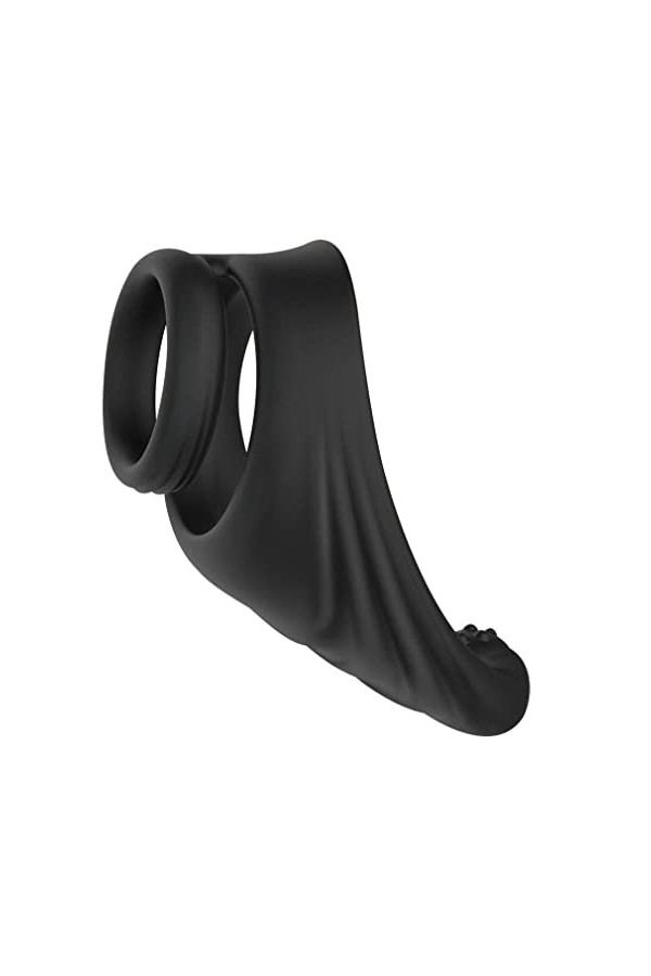 Sex Ring Grand Anneau de Verrouillage en Silicone Liquide pour Homme