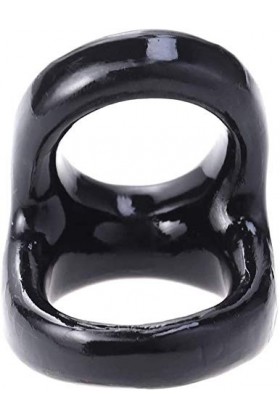 Double Anneau Bague en Silicone Souple Double Verrouillage pour Les Hommes de Charme Masculin reutilisable Y2Q