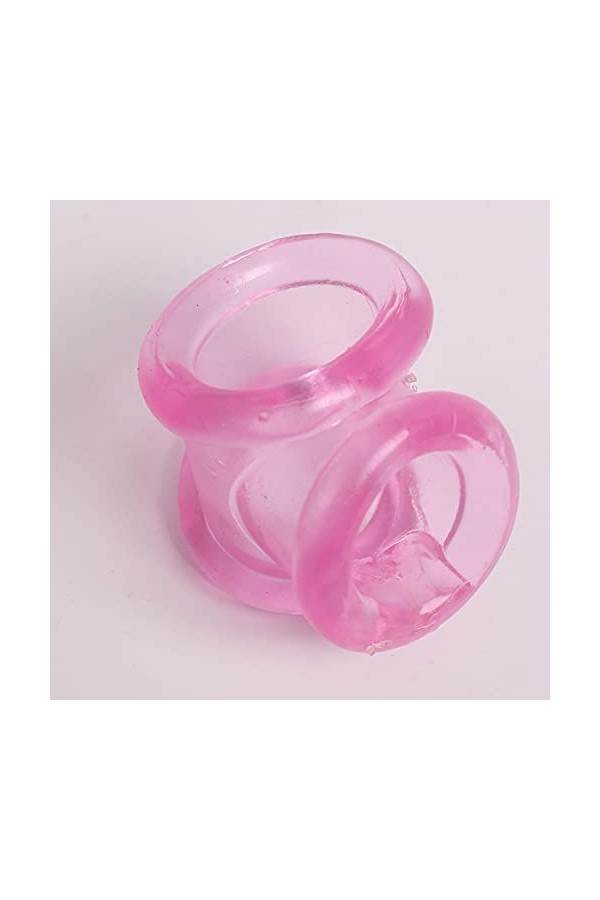 élastique Anneau Pẹnnis Homme Anneau Péñieñ,Réutilisable Anneau de Renfort en Silicone Triangle pour Homme Lr13