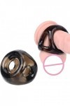 Cock Ring Set Erection Testicule Stretcher Ball Stretcher Scrotum Bondage Testicule Anneaux Cock Rings Cock Ring pour Retarde