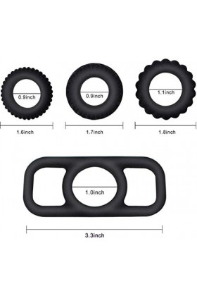 -Homme Ŝêẍês Ánnèau PéNis Les Anneaux P?N?S de P?N?S For Les Hommes, LAmour Masculin Joue La Prise