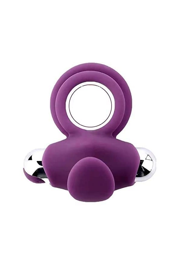 -Homme Ŝêẍês Ánnêåu P-Êňis Stimṵlator Enhancer Coøk Anneau Pour Couples, Anneaux P?N?S Pour Hommes Silicone Hommes Anneau Cøc