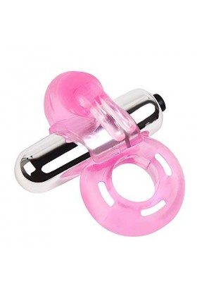 -Jouets PéNis Anneau Sextoyse Anneau Vibrant Couple Plaisir Télécommande Double Pénien Vibrant M-Asseur T-Shirt Anneau Vibra