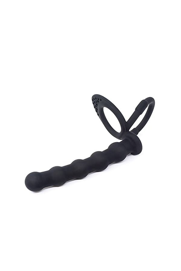 -Double Penetrateur Couple Cockanneau Pẹn-Is Bague Sexe Retard Anneau Pénien Sex Anneaux Pénis Cock T-Shirt de LAppareil de 