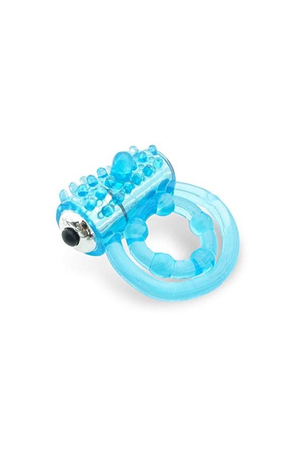 SEX-GONGZHU Anneau en Silicone Bleu Cadeaux denterrement de Vie de garçon Cadeaux de Voyage Anneau retardateur en Silicone -