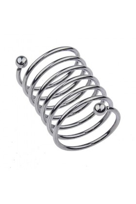 MelBiz Orthèse de physiothérapie pour homme - Stretcher à ressort métallique respirant 40 mm 