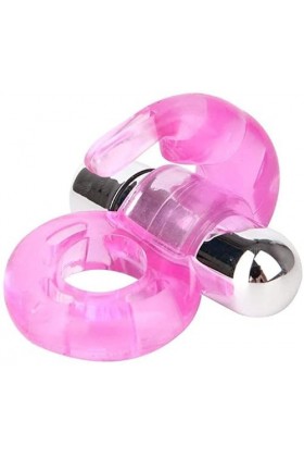 Les Hommes et Les Femmes partagent Le même Anneau de Vibration des Doigts Anneau Vibrant ＰéNIS Couple pour Femme Clitờridiên