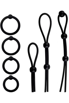 Nouvelle Bague de Retard réglable Bicolore pour Hommes retardant déjaculation homme efficace