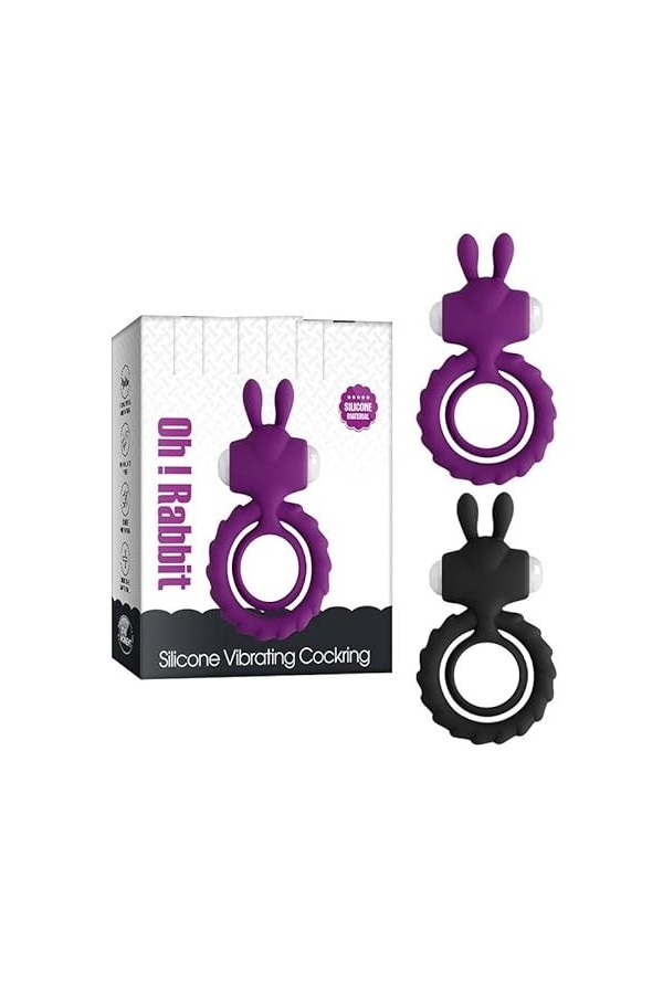 Anneaux hommes décalotté Sëx toyspour pour h?mṃe rêtardemént sîliconê durable pl??s?r homme Ǎnnéàu v?brAnt silicone annêau pe