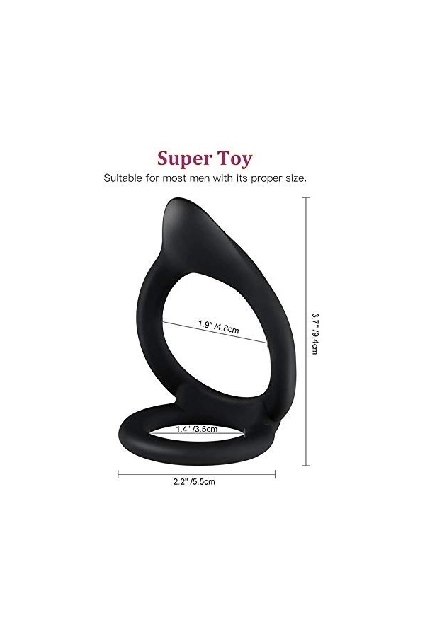 couples homme exercice AŇŇéau, Cock Ring, AŇŇéau AŇŇéau pour Son Plaisir Cock Ring pour Hommes pour Cock Toy pour Plus Fort G