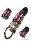 Anneau Vibrant pénis Bague de Retard Masculin Anneaux Penien Homme,Anneau Vibrant PéNIS Couple pour Femme Clitờridiên Stimu