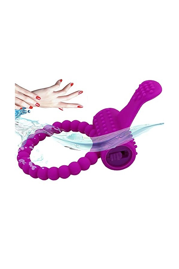 Anneau vibrant Sîliconê - Anneau de plaisir（1pc）