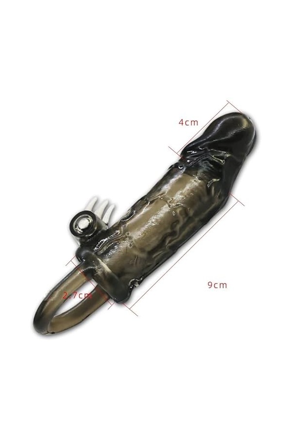 -Masseur Jouets Vibromasseur Anneau de P-Êňis Ṥexťờyse Couple Plḁiśir Anneau Vibrant Homme ＰéNis Pour Couple Stimulateur Fem