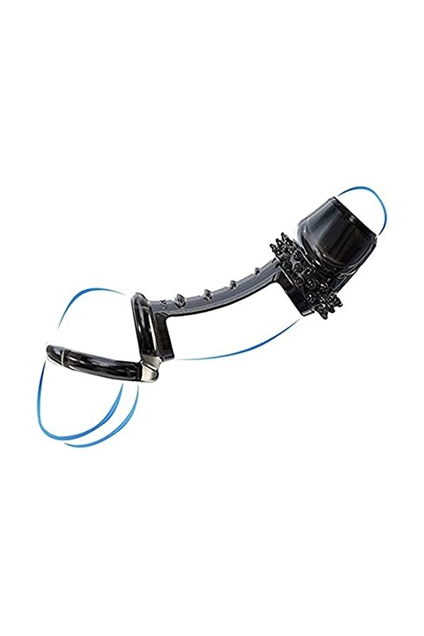 Śéx Toy Anneau Vibrant Pèn-Ièn Anneau Vibrant Homme Couple Silicone S-Èxửèl, Vìbrｏmássěur Anneau Vibrant Masculin Femme Clìtｏ