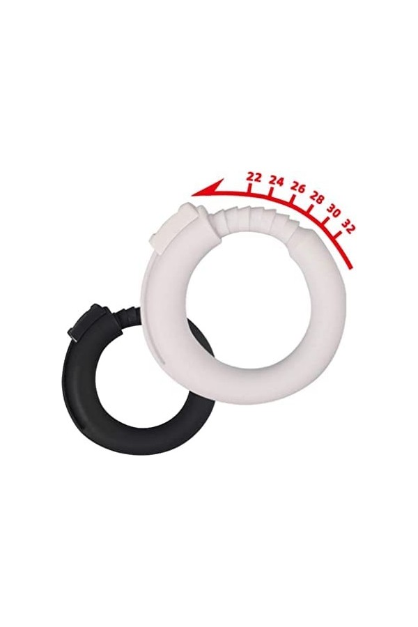2 Anneaux en Silicone renforcés, pièces enveloppantes Sportives pour Hommes