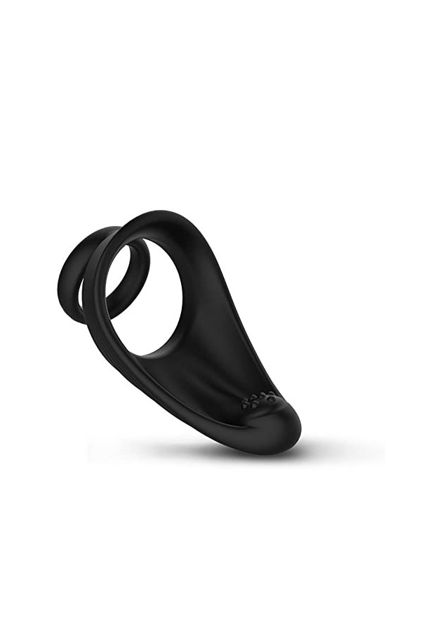 RianGor Anneau de Retard en Silicone à Double Anneau pour Hommes
