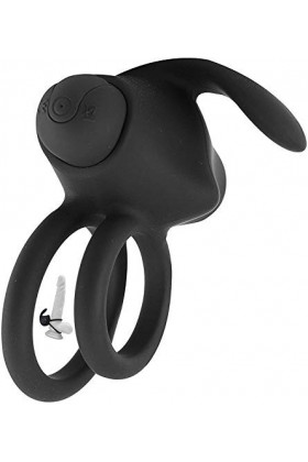 Vibration Anneau Penien - Chargehommest USB Anneau Homme pour Couple Éjaculation Masculine Retardée-TT6