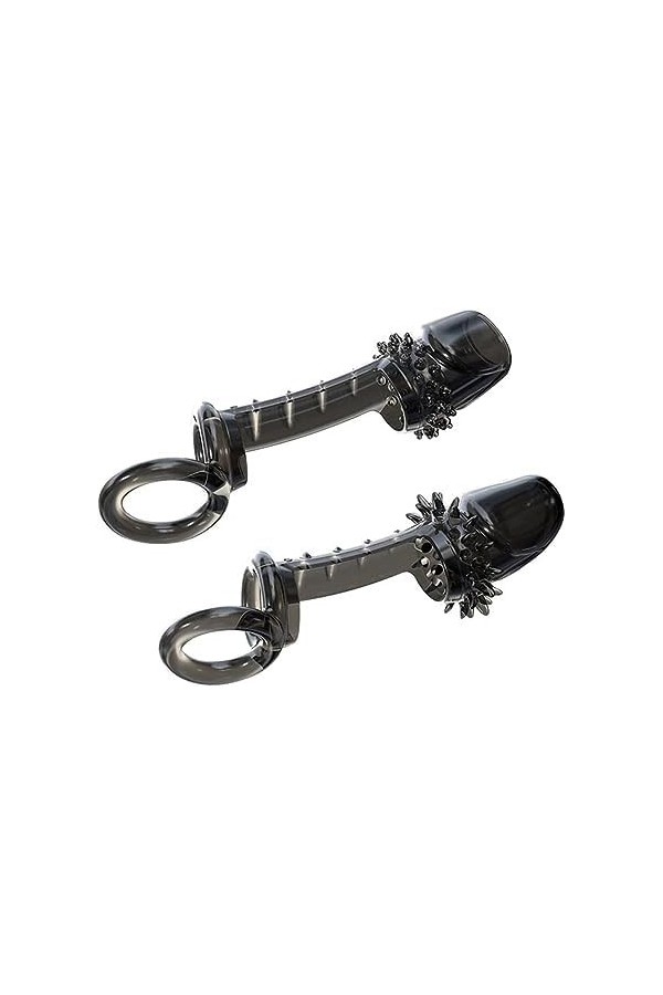 Anneau en silicone marron 2 pièces Happy Toy Set