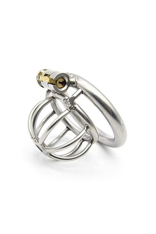 SEX-GONGZHU Portefeuille pour Hommes en Acier Inoxydable à Boucle métallique Invisible et légère 45mm -E35