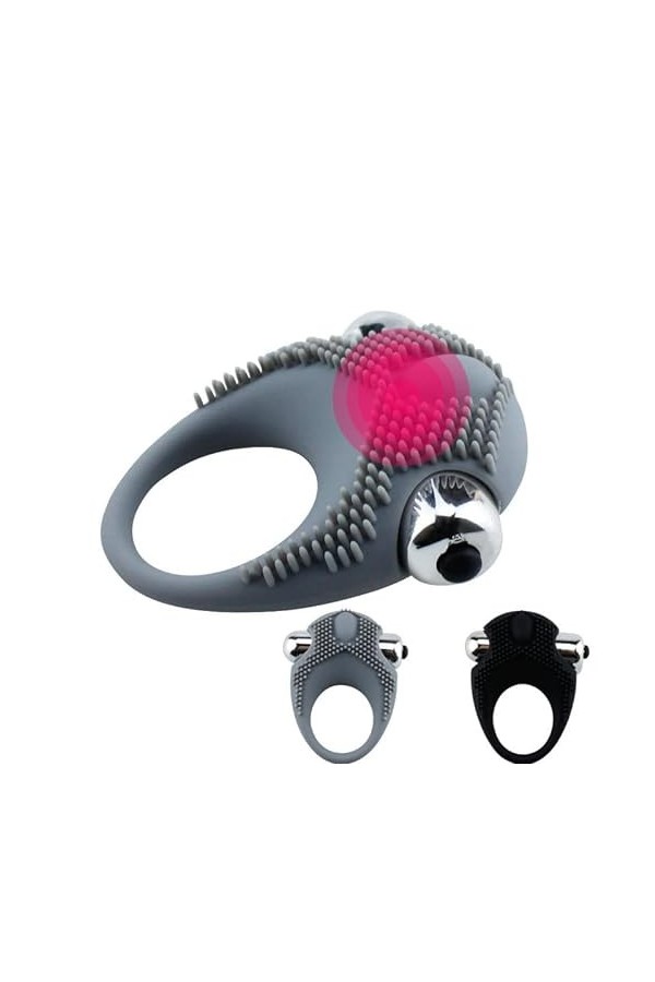 anneau penien - anneau homme Ṥexťờyse Homme AŇŇéaux Masculin Anneaux Penien Homme,Double Silicone Étanche avec Anneau Sèxtôys