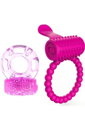 Anneau en silicone avec pression cadeau pour homme petit ami 2PCS 