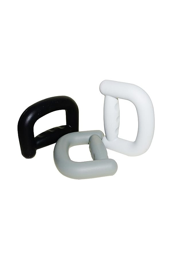 ZAANU Ensemble de 3 pièces de poignée en Silicone, Anneau de poignée de Type D Anneau de préhension Portable, 3 Types de poig