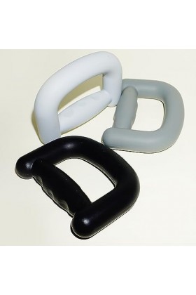 ZAANU Ensemble de 3 pièces de poignée en Silicone, Anneau de poignée de Type D Anneau de préhension Portable, 3 Types de poig