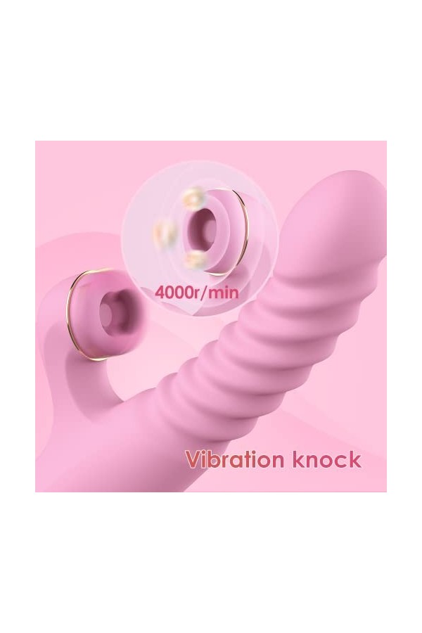 Vibrømássëurs-Femînin-Clitøridîén Ǵ̣ôdē Homme pour Ġáy Gôde Femme Sëx Vibrø-másséur va et Vient, Ġőđëmịché Šèẋ Tøýs Femme pö