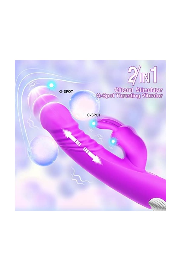 Vibrømássëurs-Femînin-Clitøridîén Ǵ̣ôdē Homme pour Ġáy Gôde Femme Sëx Vibrø-másséur va et Vient, Ġőđëmịché Šèẋ Tøýs Femme pö