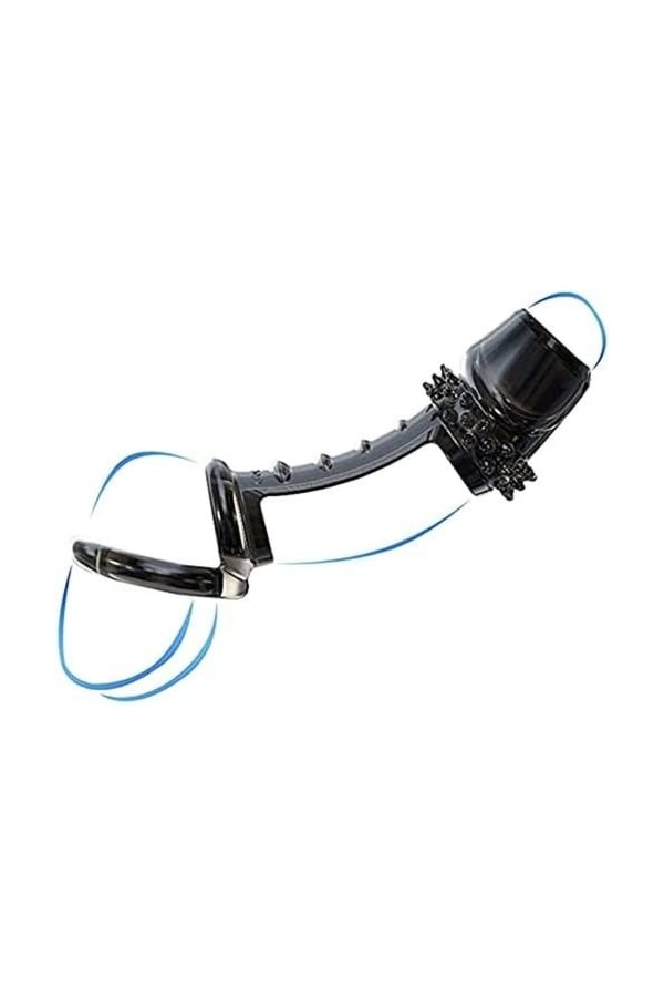 CWT Forte Télécommande Double pénien Vibrant M-asseur T-Shirt Anneau Vibrant PE?NIS Plaisir Anneau Anneau PE?NIS Homme Sèxtôy