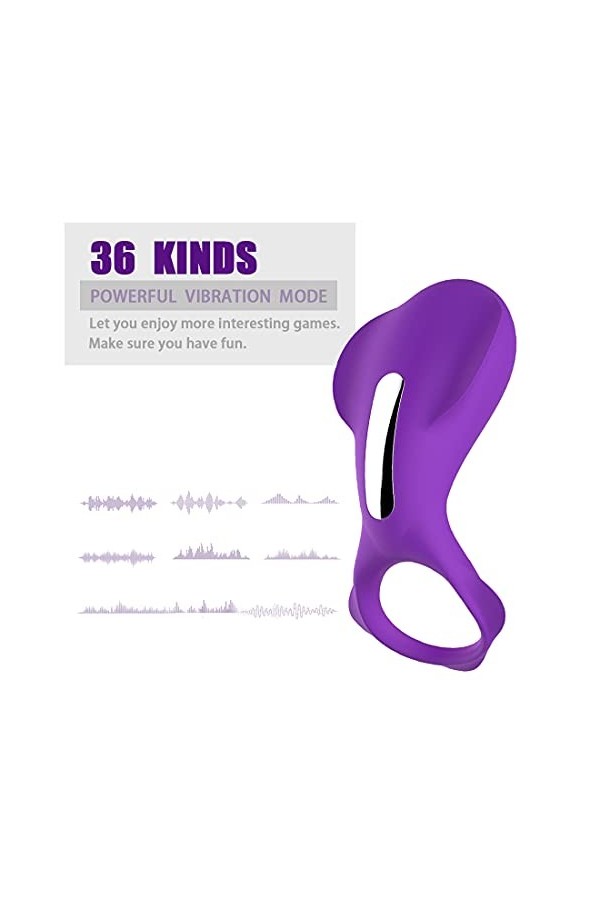 Anneau Vibrant Pénis Feminin Masculin Anneau Vibrant Anneaux Vibrants De Pennis De Vibration for des Couples Femelles Rechar