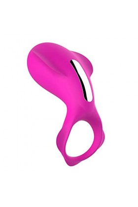 Sëx toyspour pour h?mṃe Forte Télécommande Double pénien Vibrant M-asseur T-Shirt Anneau Vibrant PÉNIS Plaisir Anneau Anneau