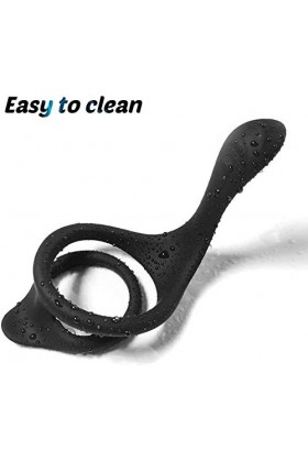 FLEAGE Culotte Vibrante Femme Homme Masculin Anneaux Penien Homme,Anneau Vibrant ＰéNis Couple Pour Femme Clitờridiên Stimula