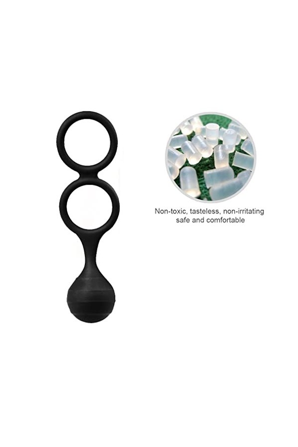 Cock Ring Set Erection Testicule Stretcher Ball Stretcher Scrotum Bondage Testicule Anneaux Cock Rings Cock Ring pour Retarde