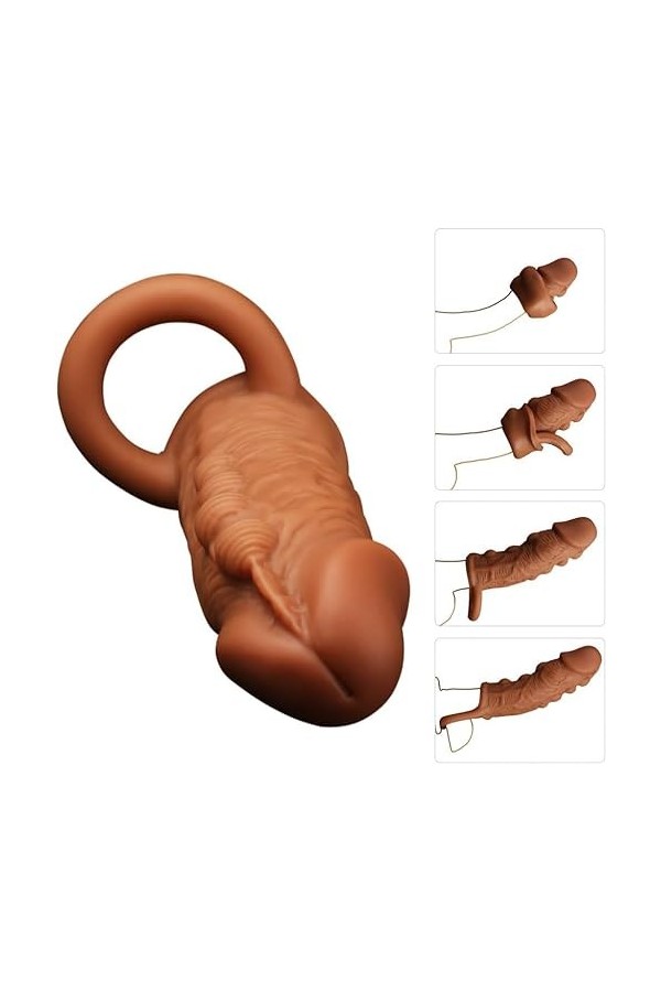 anneau penien - anneau homme Ṥexťờyse Homme Anneau Erection Plus Anneaux pénis,Penise pour homme silicone Anneaux péniens T-S