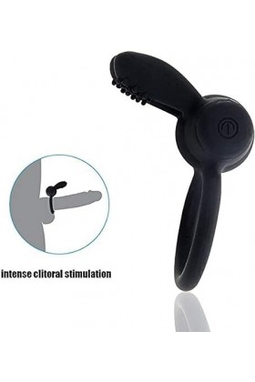 ??̣? ?σ?? Anneau en Silicone pour Homme, Vibrant, Temps Show prolongé, Un Cadeau pour Homme et Femme.??̣? ?σ??