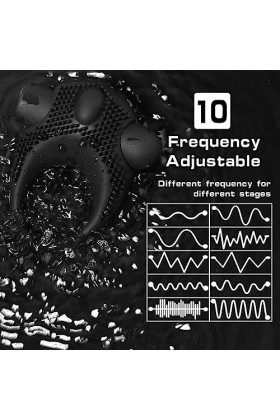 Anneau Vibrant pénis Bague de Retard Masculin Anneaux Penien Homme,Anneau Vibrant ＰéNIS Couple pour Femme Clitờridiên Stimu