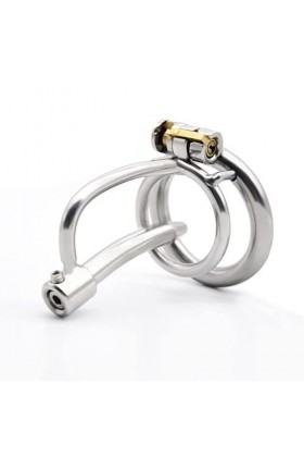 SEX-GONGZHU Support Fixe Robuste et Anti-Chute Serrure Respirante en Acier Inoxydable Anneau 45mm + Conduit 10mm -E18