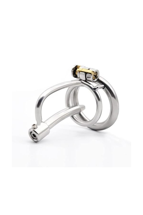 SEX-GONGZHU Support Fixe Robuste et Anti-Chute Serrure Respirante en Acier Inoxydable Anneau 45mm + Conduit 10mm -E18