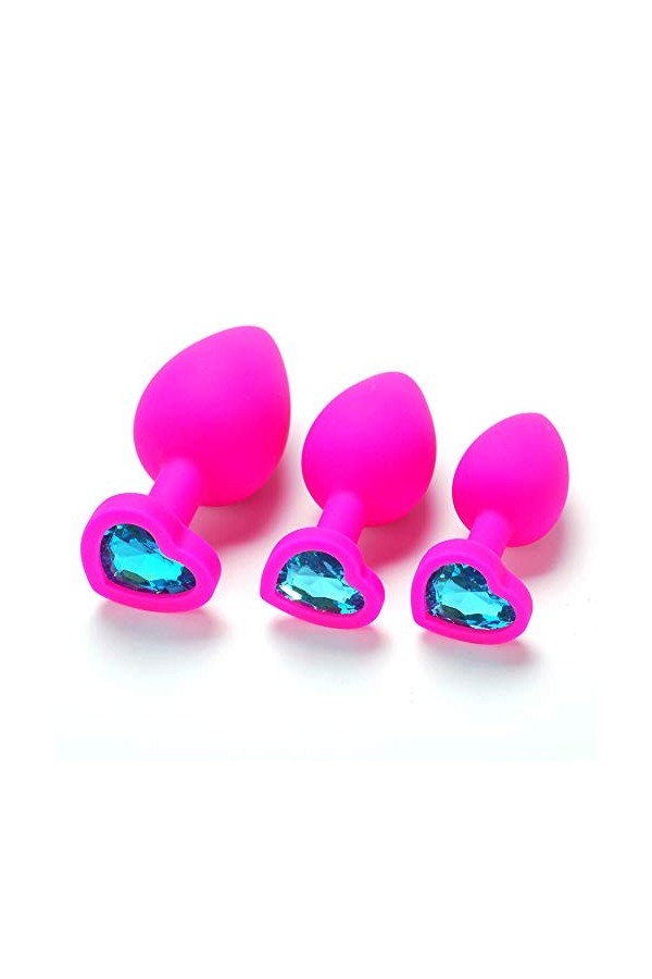 3 PCS/set Puissant Masseur silicone Durable Sèxtôyse Plaisir T-Shirt avec Étanche pénien Anneau Double pour M-asseur Vibrant 