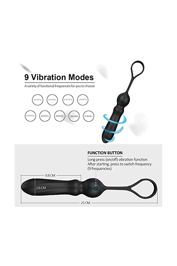 ??????? ánnèau Vibrante Femme Homme Masculin Anneaux Penien Homme,Anneau Vibrant ＰéNIS Couple pour Femme Clitờridiên Stimula