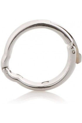 Lopotiony Anneau de Verrouillage Coeur en Acier Inoxydable, 30mm-35mm