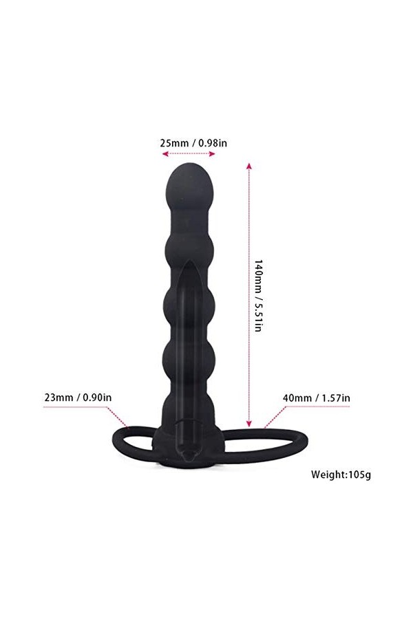 Double Penetration Pour Couple Anneau Vibrant Pénis,anneau vibrant pénis Anneau Vibrant Anneau avec Anneau pour Homme avec 