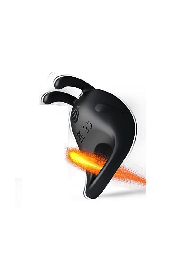 Sëx toyspour pour h?mṃe M-asseur Anneau vibrant pe?nis Anneau Vibrant Anneau pénien avec Anneau testiculaire pour Homme avec