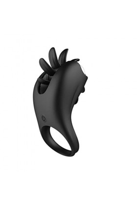 Anneau PÉNIS Anneau Couple ??????? Silicone Anneau Anneaux en Silicone C*ôckrîng ânnêaux Forme De Lapin Réaliste De Haute Qu