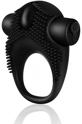 Anneaux Pour Le Plaisir Anneau De P-ÊŇIs en Silicone Couple 10 Vitesses Vibrant Cli-Toris Anneau De Massage Charge USB Étanch