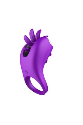 M-asseur portable,Ṥexťờyse Couple Plḁiśir Anneau Vibrant Homme ＰéNIS Pour Couple Stimulateur Femme Ｃlitờridièn Masculin Silen