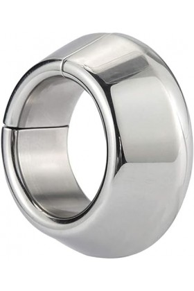 WJE Anneaux de massage magnétiques en acier inoxydable - Retardateur - Artisanat redéfini